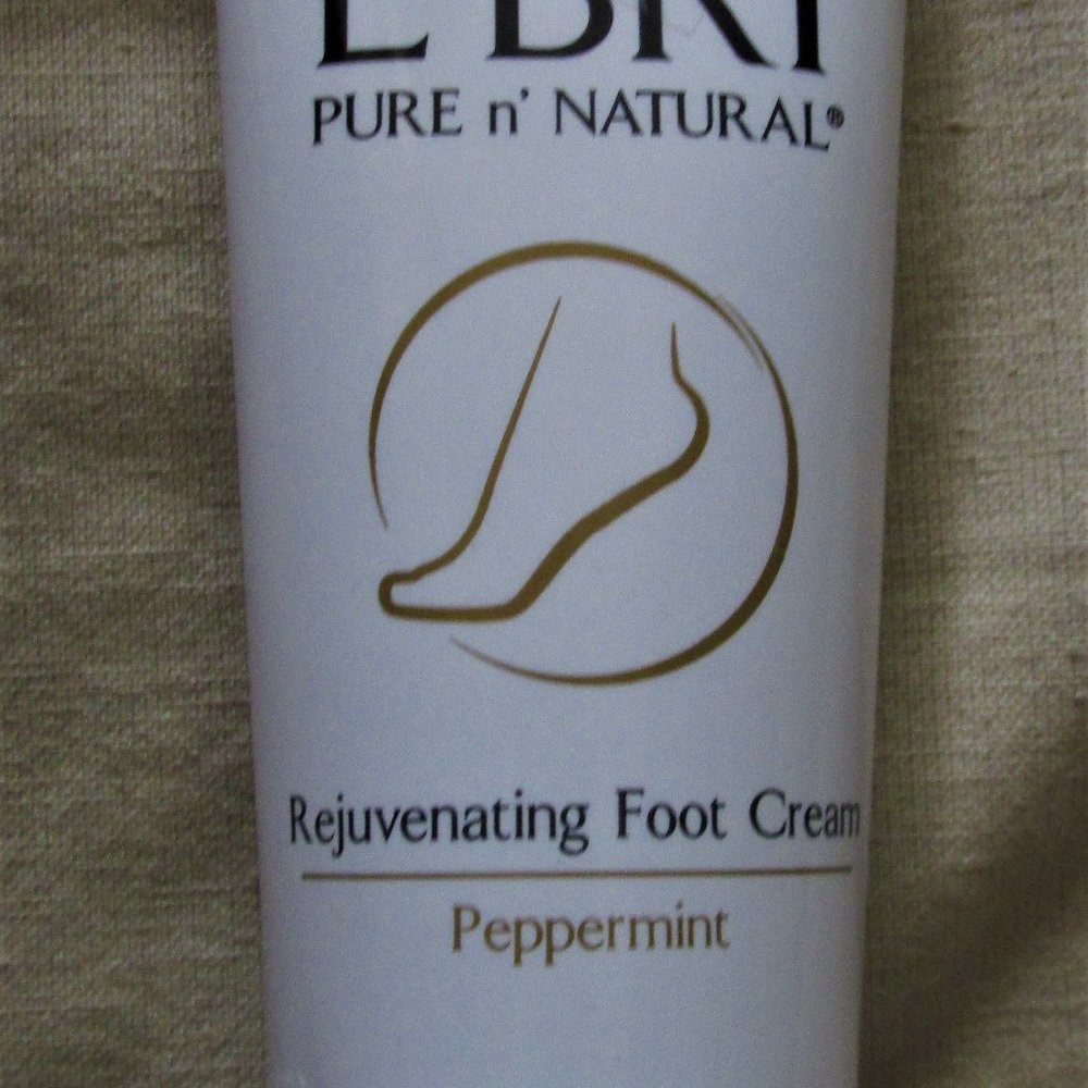 COPY - L'BRI Pure & Natural Rejuvenating Foot Cream - Peppermint  4 oz